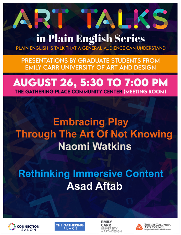 Art Talks in plain English